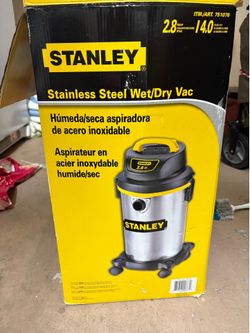 14 Gal. 6.0 HP Poly Wet/Dry Vacuum