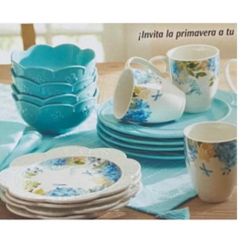 Vajilla De 16  Piezas