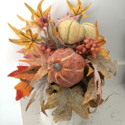 Fall/Autumn Floral Centerpiece 