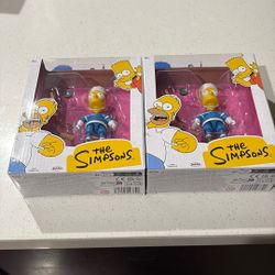 Hockey Bart The Simpsons Jakks Pacific 5" Articulated Figure Wave 5