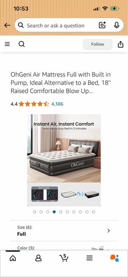 Brand New Air Mattress - Full