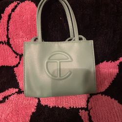 Authentic small  color, sage color Telfar  Bag  Crossbody 