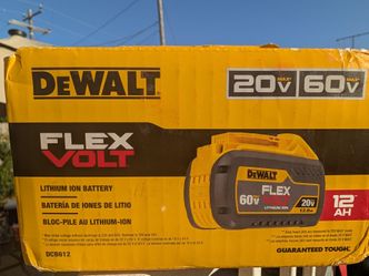 DeWALT Flex Volt 12AH Battery (NEW)