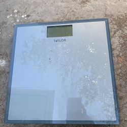 TAYLOR Digital Glass Bathroom Scale 