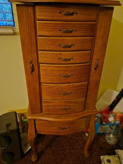 Powell Vintage Jewelry  Cabinet