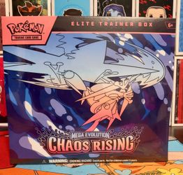 Pokémon TCG Mega Evolution Chaos Rising Elite Trainer Box
