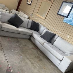 Gray Sectional 
