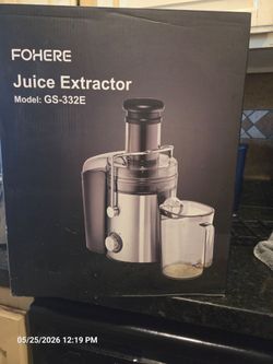 Juice extractor