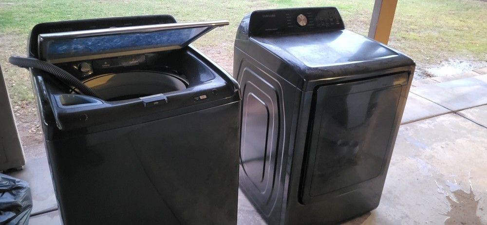 SAMSUNG. Washer, And Dryer