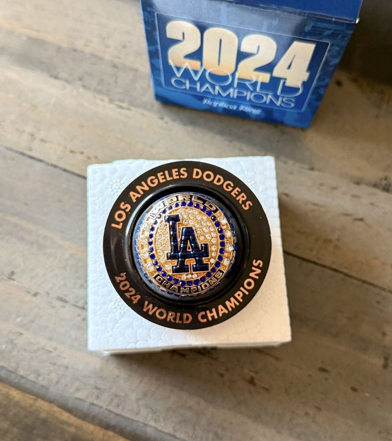 LA Dodgers 2024 World Series Players Ring
