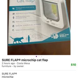 SURE FLAP® microchip cat flap 