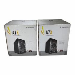 Pair of Adam A7X - 7-inch Active Studio Monitor Speakers - Bi-Amplified