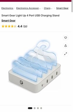New Smart Gear 4-Port USB Charging Stand