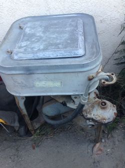 Antique Maytag Washer-1 of the first with electric/gas option motor.asking $499