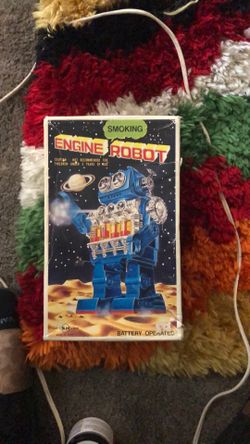 Vintage Engine Robot Toy