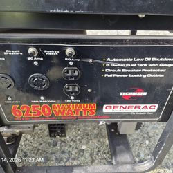 6250/5000w  Running Generic Generator