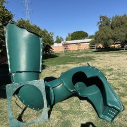 Tube Playground Slide 