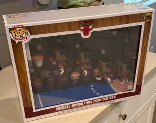 Funko Pop Deluxe Moment Michael Jordan 1987 Dunk Contest #209