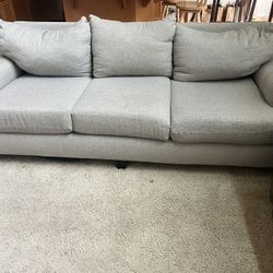 Modern Gray Sofa - Clean, Smoke Free Home