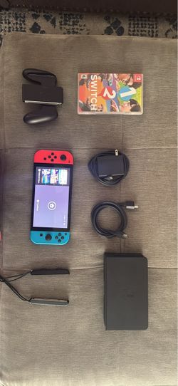 Nintendo switch OLED With 1-2 Switch