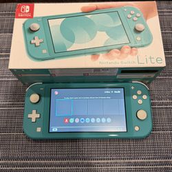 Nintendo Switch Lite in Turquoise 