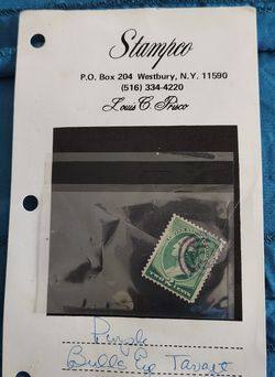 U.S. Scott #114 (green, with bullseye or target