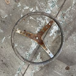Vintage Steering Wheel 