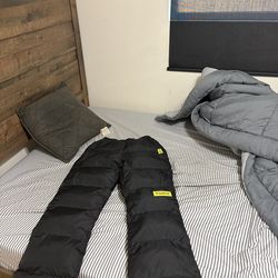 Awful lot of cough syrup puffer pants