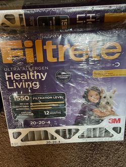Filtrete 20 x 20 x 4 air filters