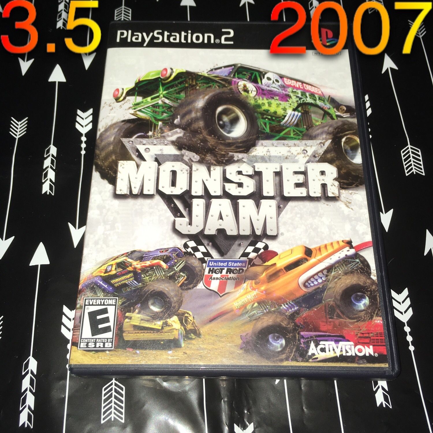 PS2 Monster Jam game CIB