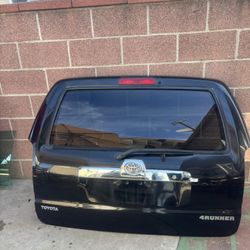 TAIL GATE LID TRUNK FOR 2009 TOYOTA 4RUNNER (BLACK COLOR).