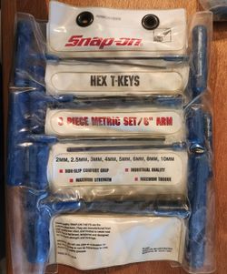 Snap-On Metric Hex Wrech Set 8pc