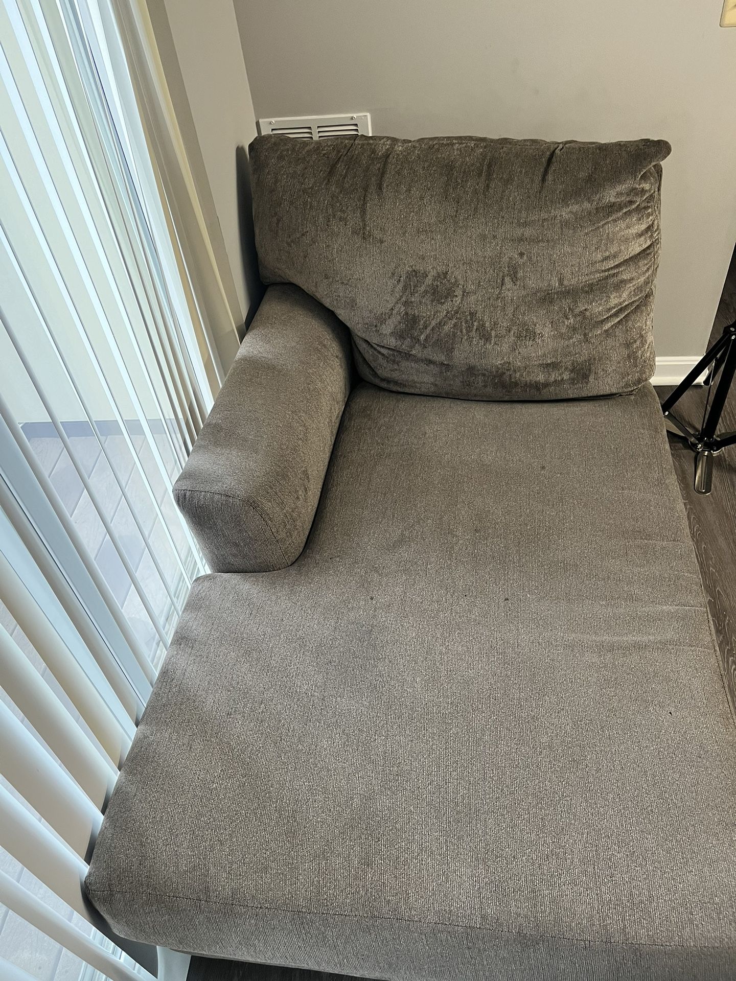 Grey One Section Couch