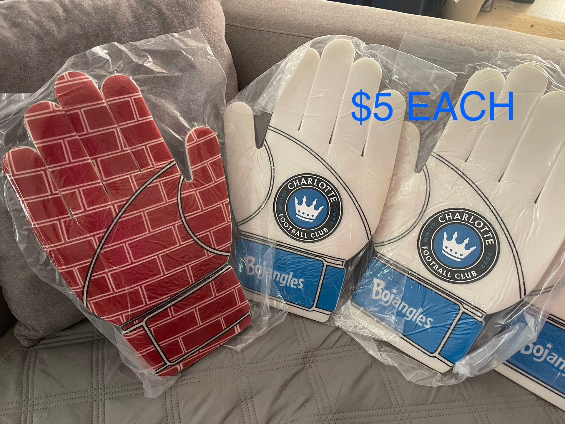 Charlotte Football Club Giant Game Day Hands