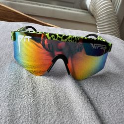 Pit Vipers Leopard Print Sunglasses