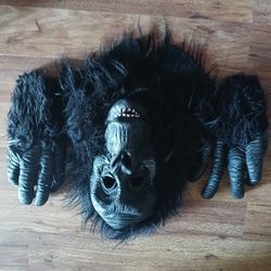 Gorilla HEAD And Hands Costume