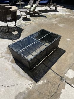 Patio Table Patio Furniture Glass Table