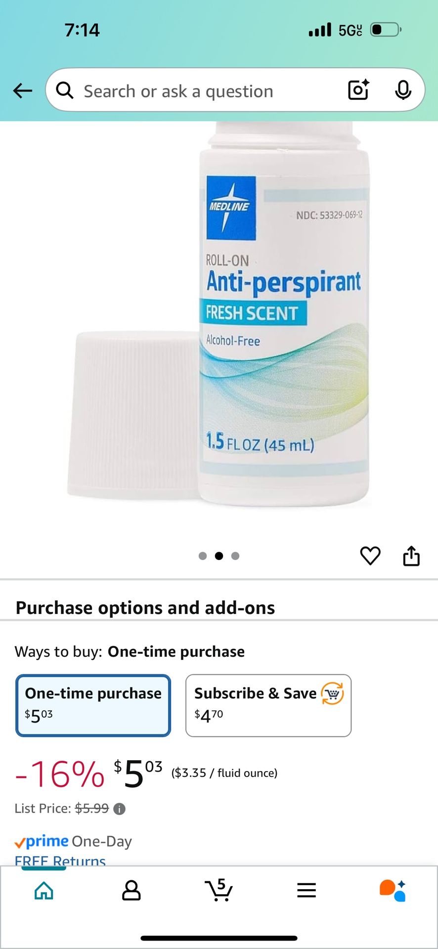Deodorant