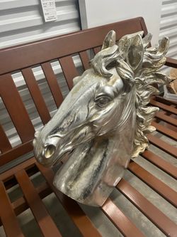 Horse head ornament
