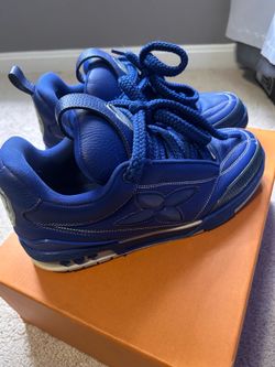 Blue Louis Vuitton Skates
