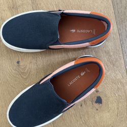Kids Lacoste Slip-on Shoe Size 3 
