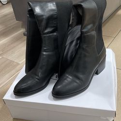 Steve Madden Black Knee High Boots