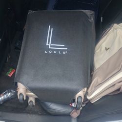 Beige Hardside Suitcase LouLu