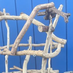Thick And Tall Macaw / Cockatoo Perch Tree … All Custom. AAA+ Quality ! Macaw Love ❤️ 