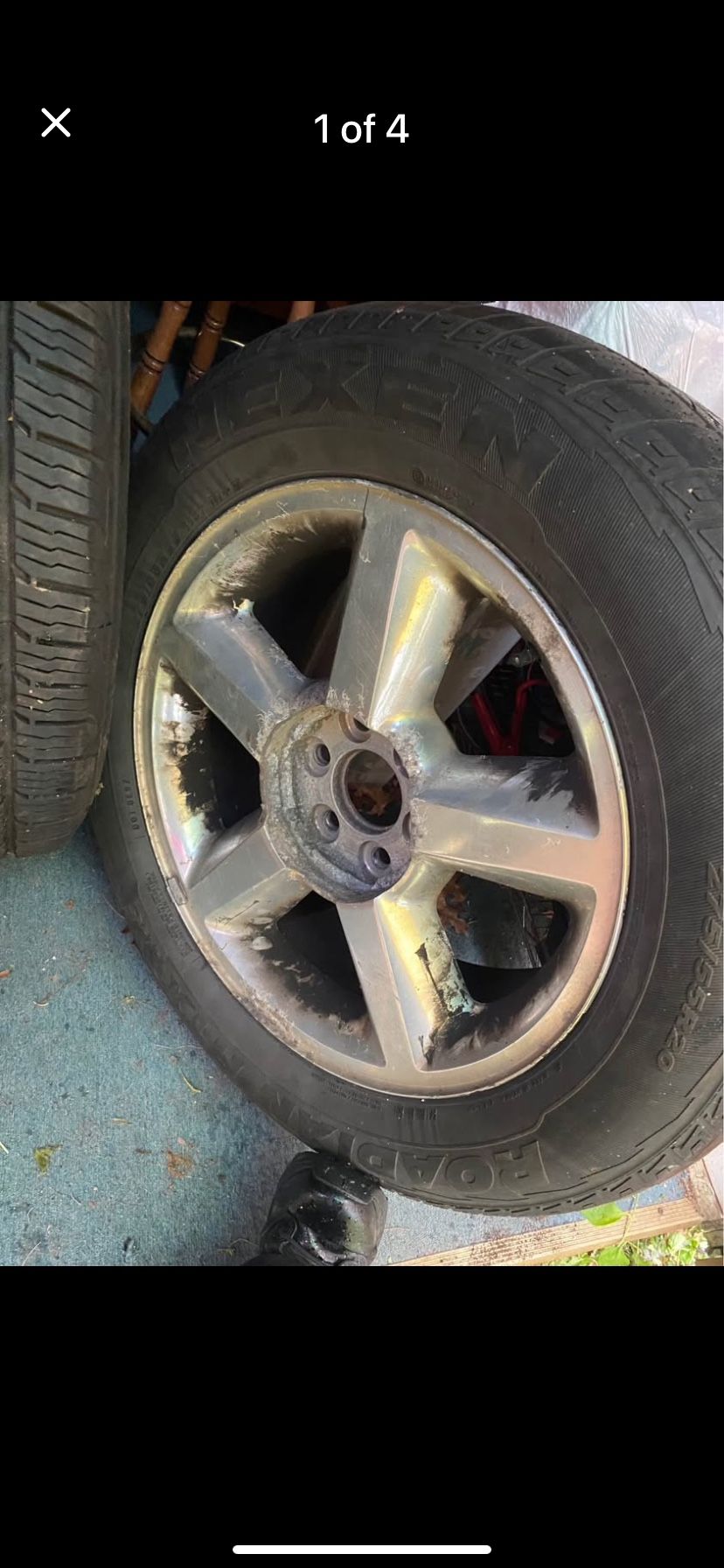 6x5.5 GM wheels and tires