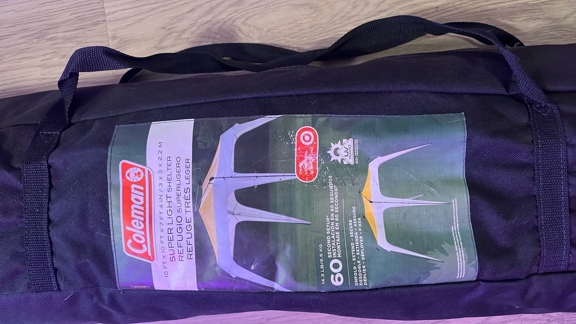 Coleman super light shelter