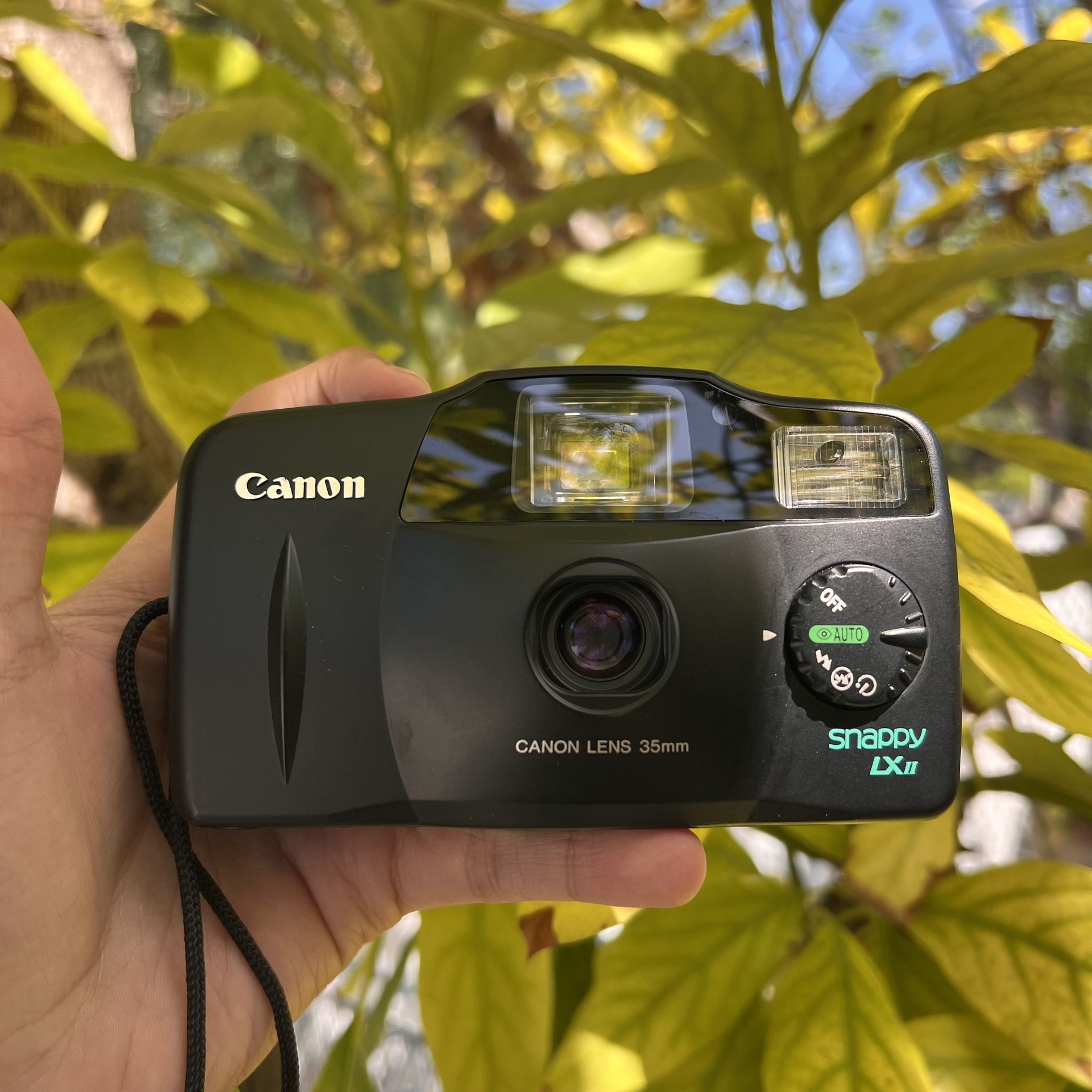 Canon Snappy LX II 35mm Point and Shoot Film Camera