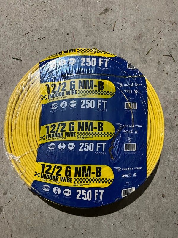 12 2 Romex Wire 250 Feet For Sale In Federal Way WA OfferUp