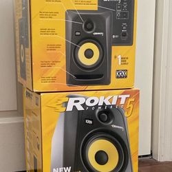 KRK Rokus 5 Monitors (Speaker Pair) Impeccable 