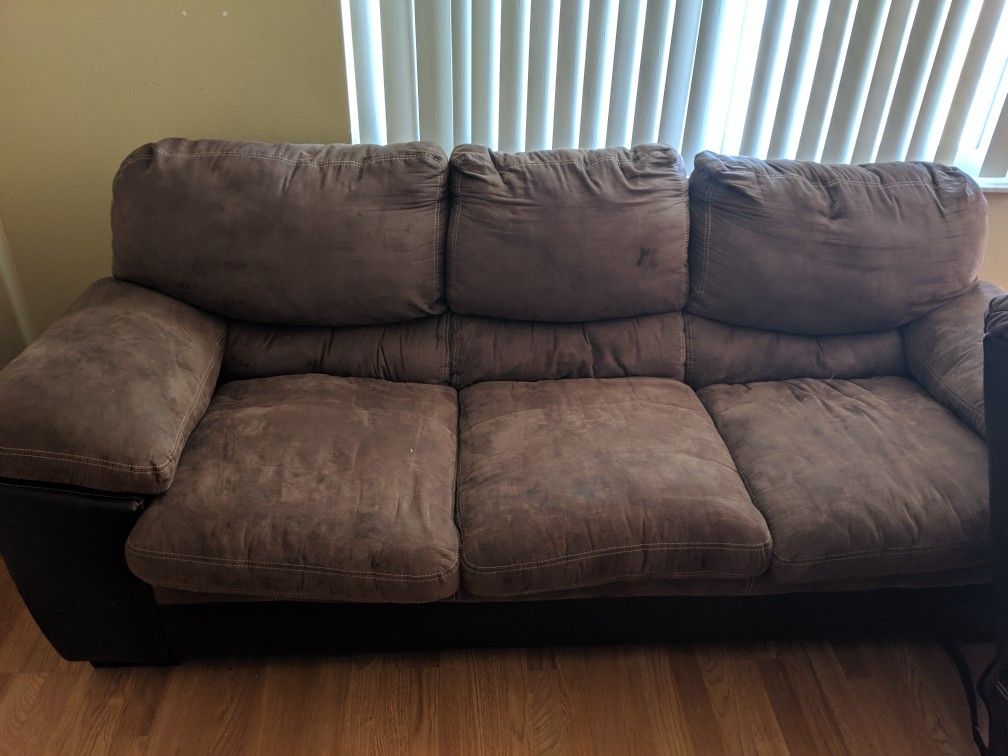 Couch and recliner